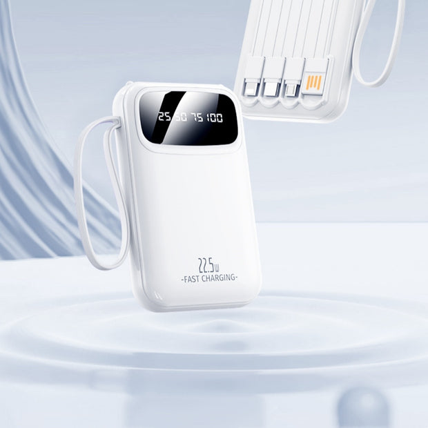 Compact And Portable Large Capacity Portable Power With Cable